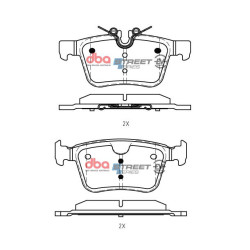 DBA Street Series EV Brake Pads DB15059SSEV