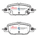Спирачни дискове и накладки DBA DBA Brake Pads Street Series Ceramic, Rear Axle DB15054SS | race-shop.bg