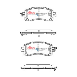 DBA Street Series EV Brake Pads DB15042SSEV