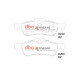 Спирачни дискове и накладки DBA DBA Brake Pads Xtreme Performance, Rear Axle DB1501XP | race-shop.bg