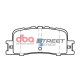 Спирачни дискове и накладки DBA DBA Brake Pads Street Series Ceramic, Rear Axle DB1463SS | race-shop.bg