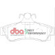 Спирачни дискове и накладки DBA DBA Brake Pads Street Performance, Rear Axle DB1332SP | race-shop.bg