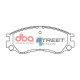 Спирачни дискове и накладки DBA DBA Brake Pads Street Series Ceramic, Front Axle DB1297SS | race-shop.bg