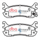 Спирачни дискове и накладки DBA DBA Brake Pads Street Series Ceramic, Rear Axle DB1283SS | race-shop.bg