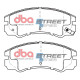 Спирачни дискове и накладки DBA DBA Brake Pads Street Series Ceramic, Front Axle DB1270SS | race-shop.bg