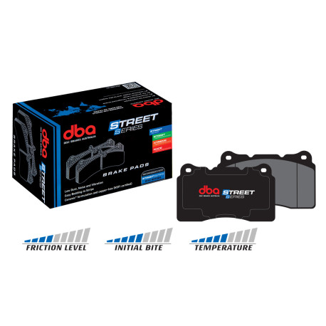 Спирачни дискове и накладки DBA DBA Brake Pads Street Series Ceramic, Front Axle DB1268SS | race-shop.bg