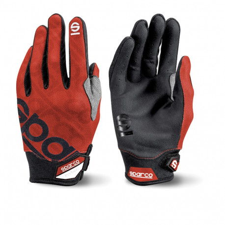 Оборудване за механици Mechanics` ръкавици Sparco MECA-3 червен | race-shop.bg