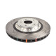 Спирачни дискове и накладки DBA DBA 5000 series T3 Slotted Silver Hat DBA53882SLVS (2 pcs) | race-shop.bg