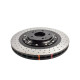 Спирачни дискове и накладки DBA DBA 5000 series Crossed Drilled & Dimpled Black Hat DBA53148BLKXD (2 pcs) | race-shop.bg