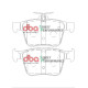 Спирачни дискове и накладки DBA DBA Brake Kit Street Series En-Shield & Street Performance Brake Pads DBA2809E-2415SP | race-shop.bg