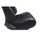 Спортни седалки без одобрение на FIA-регулируеми Състезателна седалка MONZA POWER PVC ЧЕРНА | race-shop.bg