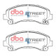 Спирачни дискове и накладки DBA DBA Brake Pads Street Series Ceramic, Front Axle DB1841SS | race-shop.bg
