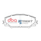 Спирачни дискове и накладки DBA DBA Brake Pads Street Series Ceramic, Front Axle DB1801SS | race-shop.bg