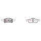 Спирачни дискове и накладки DBA DBA Brake Pads Street Series Ceramic, Rear Axle DB1687SS | race-shop.bg