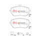 Спирачни дискове и накладки DBA DBA Brake Pads Xtreme Performance, Front Axle DB15267XP | race-shop.bg