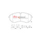 Спирачни дискове и накладки DBA DBA Brake Pads Xtreme Performance, Front Axle DB15198XP | race-shop.bg