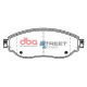 Спирачни дискове и накладки DBA DBA Brake Pads Street Series Semi-metallic, Front Axle DB15055SS | race-shop.bg