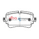 Спирачни дискове и накладки DBA DBA Brake Pads Street Series Ceramic, Rear Axle DB15031SS | race-shop.bg
