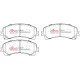 Спирачни дискове и накладки DBA DBA Brake Pads Street Performance, Front Axle DB15000SP | race-shop.bg