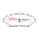 Спирачни дискове и накладки DBA DBA Brake Pads Street Series Ceramic, Front Axle DB1490SS | race-shop.bg