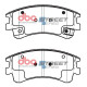 Спирачни дискове и накладки DBA DBA Brake Pads Street Series Ceramic, Front Axle DB1484SS | race-shop.bg