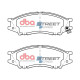 Спирачни дискове и накладки DBA DBA Brake Pads Street Series Ceramic, Front Axle DB1454SS | race-shop.bg