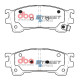 Спирачни дискове и накладки DBA DBA Brake Pads Street Series Ceramic, Front Axle DB1362SS | race-shop.bg