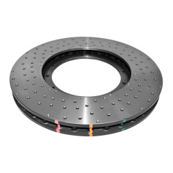 DBA 5000 series Crossed Drilled, Slotted & Dimpled Rotor Only DBA52592.1XD (2 pcs)