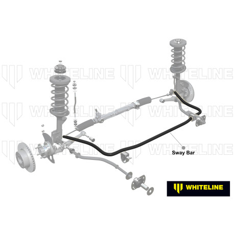 Anti-roll bars Whiteline BTF7 Sway Bar 22mm Non Adjustable | race-shop.bg