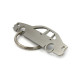 Car-Shapes keychains BMW 5 series E39 limousine ключодържател от неръждаема стомана | race-shop.bg