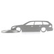 Car-Shapes keychains BMW 5 series E61 wagon ключодържател от неръждаема стомана | race-shop.bg