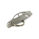 Car-Shapes keychains Ford Mondeo MK4 limousine ключодържател от неръждаема стомана | race-shop.bg