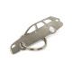Car-Shapes keychains Audi A6 C6 wagon ключодържател от неръждаема стомана | race-shop.bg