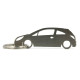Car-Shapes keychains Opel Corsa D 3d ключодържател от неръждаема стомана | race-shop.bg