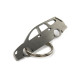 Car-Shapes keychains Ford Focus MK2 wagon ключодържател от неръждаема стомана | race-shop.bg