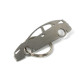 Car-Shapes keychains Honda Civic (9gen) IX 3d-5d ключодържател от неръждаема стомана | race-shop.bg