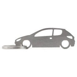 Peugeot 206 3d ключодържател от неръждаема стомана