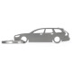 Car-Shapes keychains Volvo V90 ключодържател от неръждаема стомана | race-shop.bg