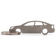 Car-Shapes keychains Opel Vectra C 5d ключодържател от неръждаема стомана | race-shop.bg