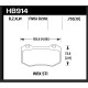 Накладки HAWK performance Hawk Brake Pad HP Plus HB914N.580 | race-shop.bg