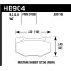 Накладки HAWK performance Hawk Brake Pad Performance Ceramic HB904Z.630 | race-shop.bg