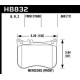 Накладки HAWK performance Hawk Brake Pad HPS 5.0 HB832B.668 | race-shop.bg