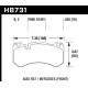 Накладки HAWK performance Hawk Brake Pad Performance Ceramic HB731Z.620 | race-shop.bg