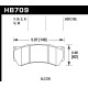 Накладки HAWK performance Hawk Brake Pad HPS 5.0 HB709B.630 | race-shop.bg