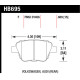 Накладки HAWK performance Hawk Brake Pad HPS HB695F.609 | race-shop.bg