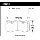 Накладки HAWK performance Hawk Brake Pad Performance Ceramic HB685Z.610 | race-shop.bg