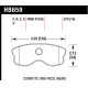 Накладки HAWK performance Hawk Brake Pad HPS 5.0 HB659B.570 | race-shop.bg
