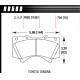Накладки HAWK performance Hawk Brake Pad Performance Ceramic HB589Z.704 | race-shop.bg