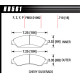 Накладки HAWK performance Hawk Brake Pad LTS HB561Y.710 | race-shop.bg