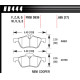 Накладки HAWK performance HAWK HPS предни спирачни накладки за Mini Cooper, HB444F.685 | race-shop.bg